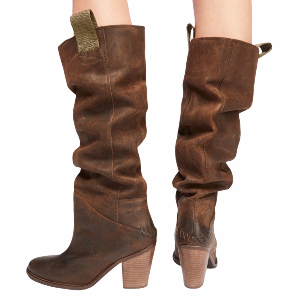 new Free People ❦ Montgomery Slouch Knee Hi Boot - Picture 13 of 16